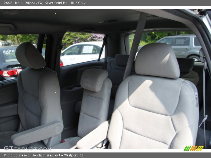 Silver Pearl Metallic / Gray 2008 Honda Odyssey EX