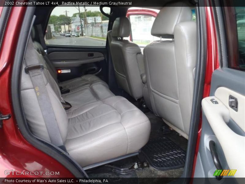 Redfire Metallic / Medium Gray/Neutral 2002 Chevrolet Tahoe LT 4x4
