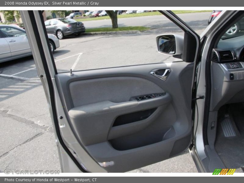Silver Pearl Metallic / Gray 2008 Honda Odyssey EX