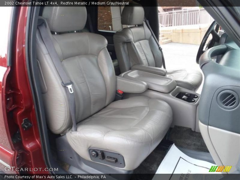 Redfire Metallic / Medium Gray/Neutral 2002 Chevrolet Tahoe LT 4x4