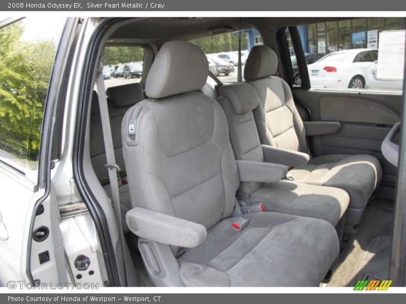 Silver Pearl Metallic / Gray 2008 Honda Odyssey EX