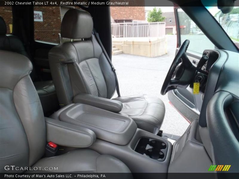 Redfire Metallic / Medium Gray/Neutral 2002 Chevrolet Tahoe LT 4x4
