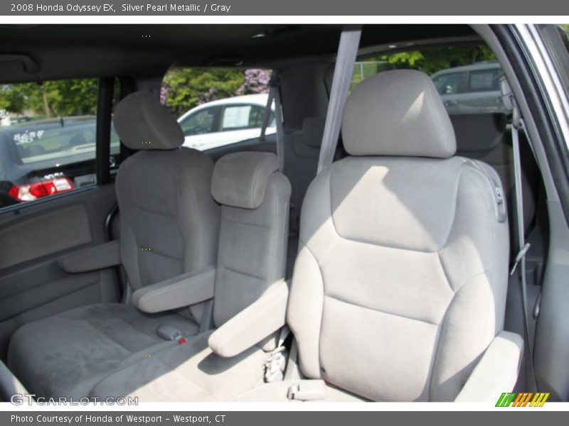 Silver Pearl Metallic / Gray 2008 Honda Odyssey EX