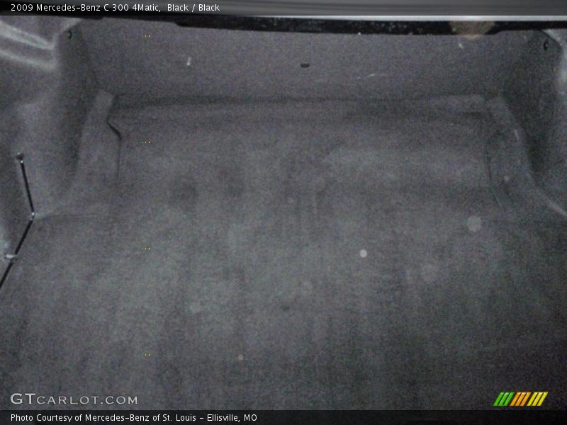 Black / Black 2009 Mercedes-Benz C 300 4Matic