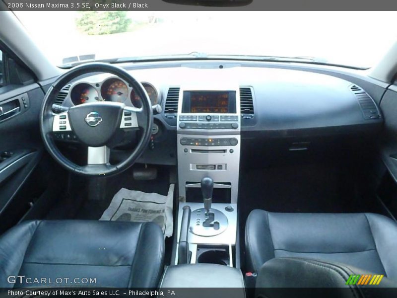 Onyx Black / Black 2006 Nissan Maxima 3.5 SE