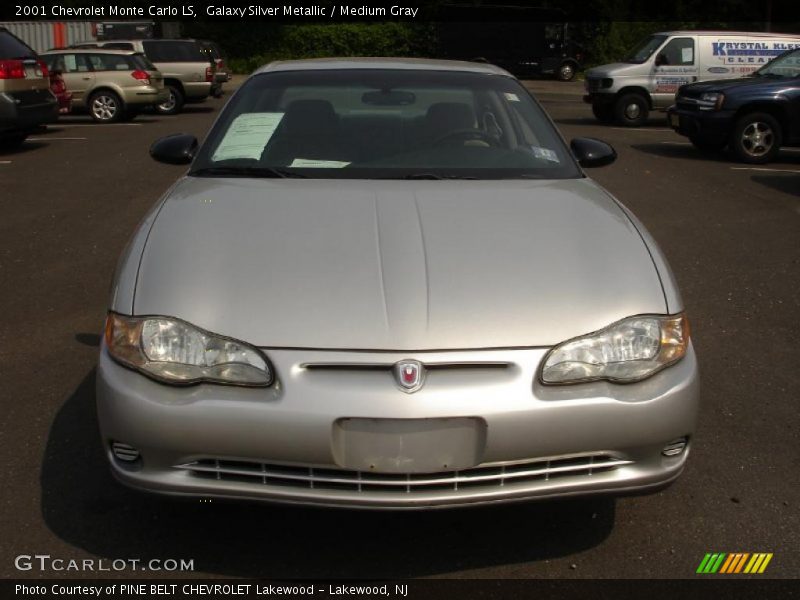 Galaxy Silver Metallic / Medium Gray 2001 Chevrolet Monte Carlo LS