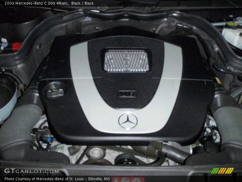 Black / Black 2009 Mercedes-Benz C 300 4Matic