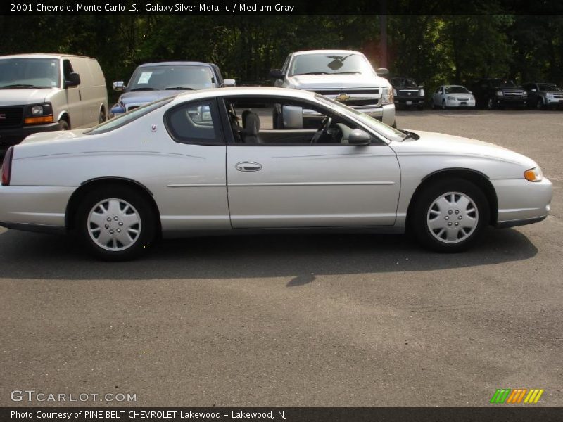 Galaxy Silver Metallic / Medium Gray 2001 Chevrolet Monte Carlo LS