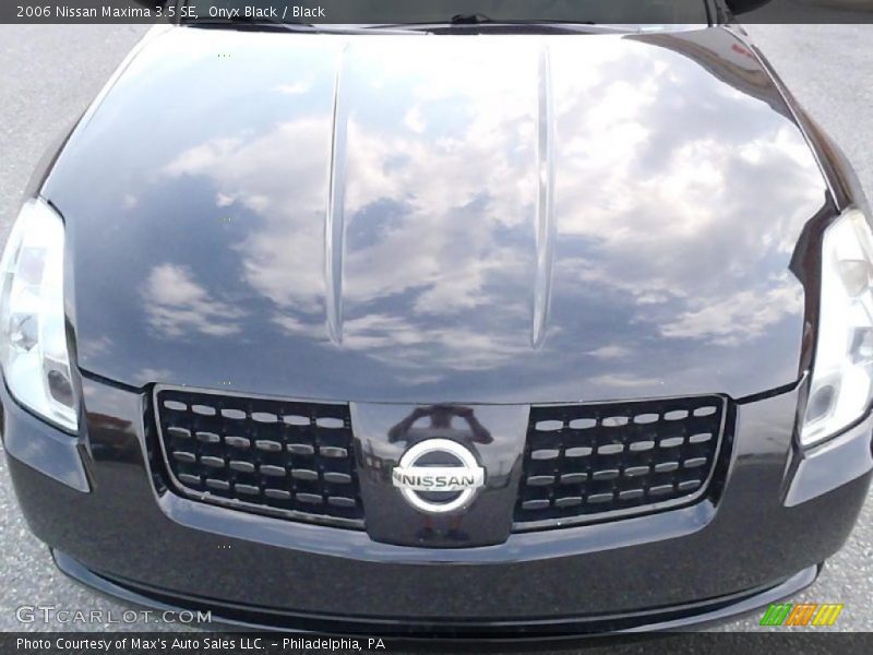 Onyx Black / Black 2006 Nissan Maxima 3.5 SE