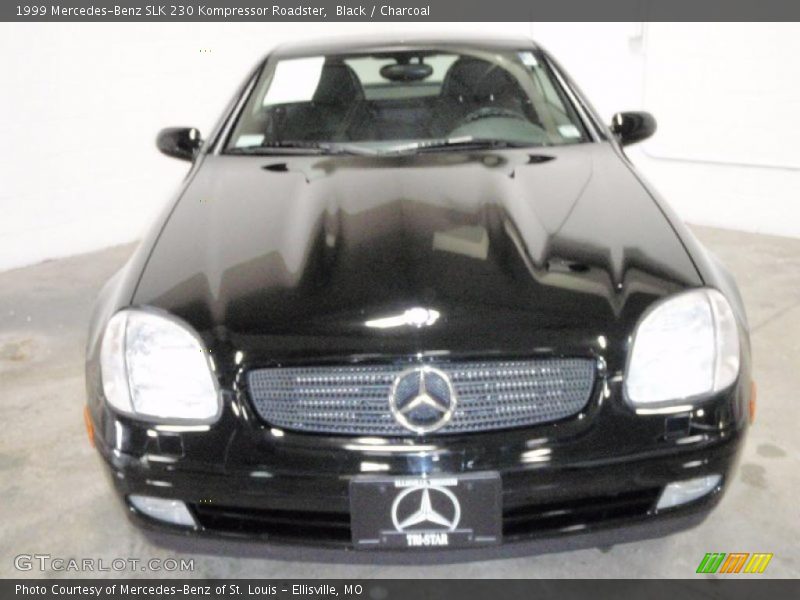 Black / Charcoal 1999 Mercedes-Benz SLK 230 Kompressor Roadster
