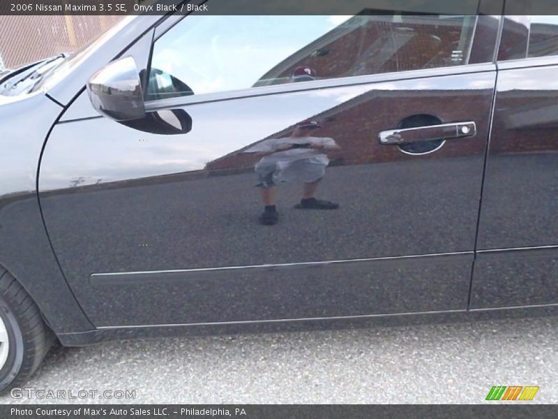 Onyx Black / Black 2006 Nissan Maxima 3.5 SE