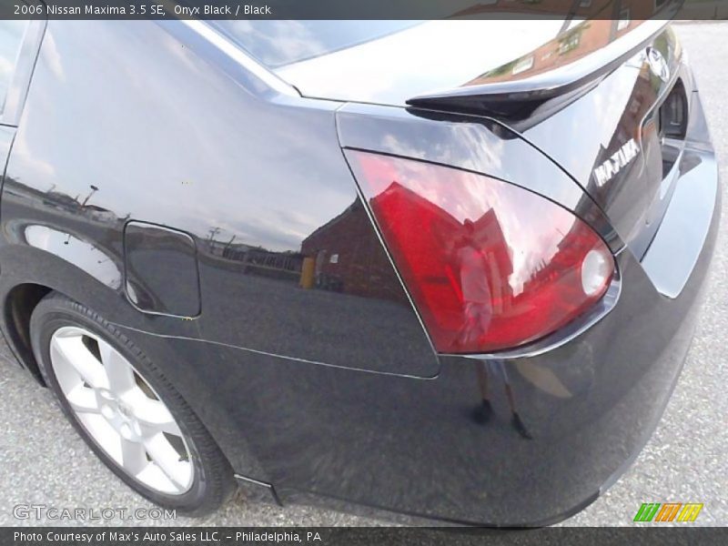 Onyx Black / Black 2006 Nissan Maxima 3.5 SE