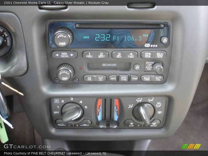 Controls of 2001 Monte Carlo LS