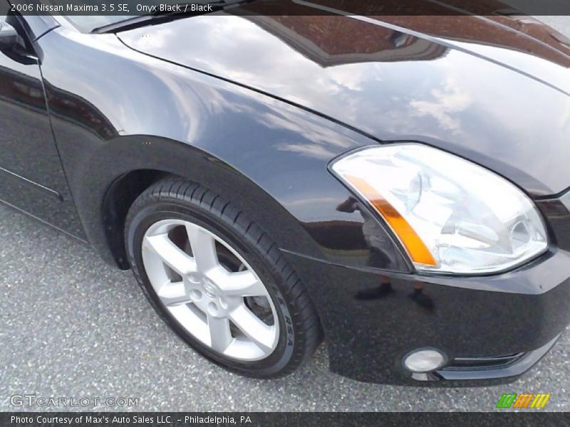 Onyx Black / Black 2006 Nissan Maxima 3.5 SE