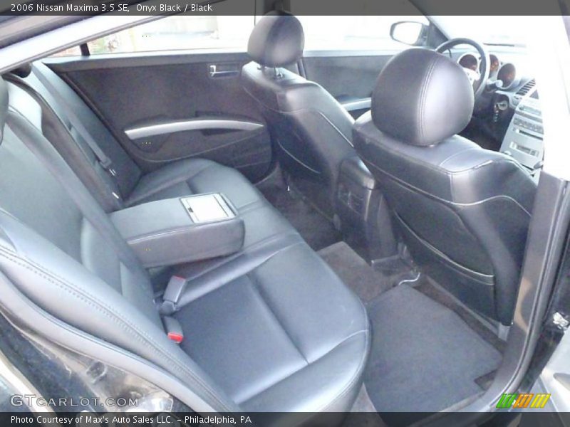 Onyx Black / Black 2006 Nissan Maxima 3.5 SE
