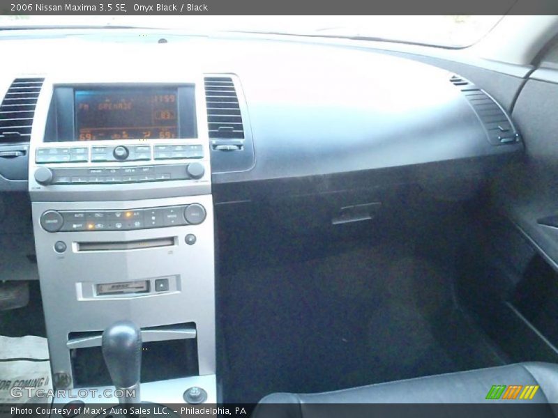Onyx Black / Black 2006 Nissan Maxima 3.5 SE