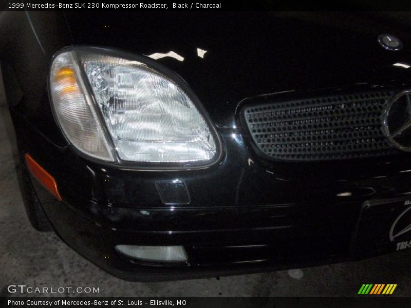 Black / Charcoal 1999 Mercedes-Benz SLK 230 Kompressor Roadster