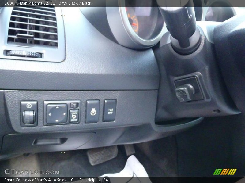 Onyx Black / Black 2006 Nissan Maxima 3.5 SE