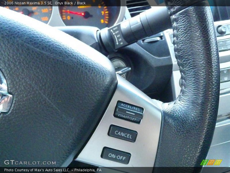 Onyx Black / Black 2006 Nissan Maxima 3.5 SE