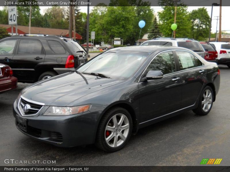 Carbon Gray Pearl / Ebony 2004 Acura TSX Sedan