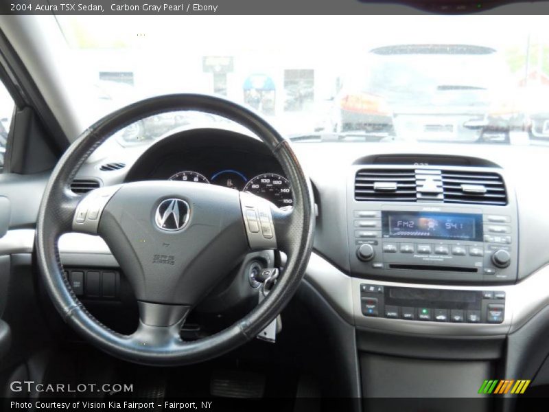 Carbon Gray Pearl / Ebony 2004 Acura TSX Sedan