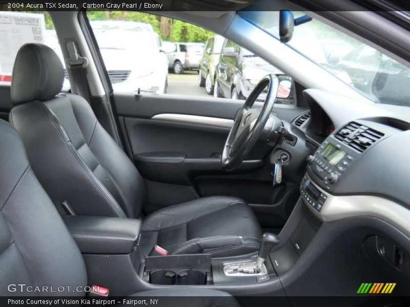 Carbon Gray Pearl / Ebony 2004 Acura TSX Sedan