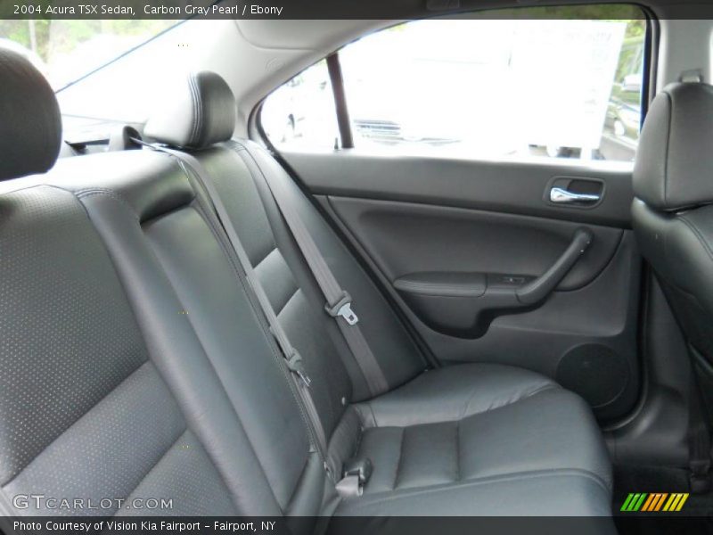 Carbon Gray Pearl / Ebony 2004 Acura TSX Sedan
