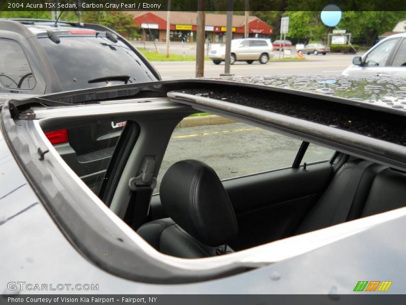 Carbon Gray Pearl / Ebony 2004 Acura TSX Sedan