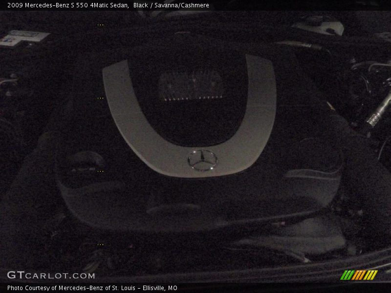 Black / Savanna/Cashmere 2009 Mercedes-Benz S 550 4Matic Sedan