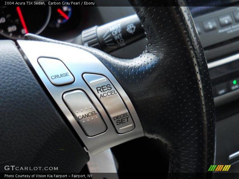 Carbon Gray Pearl / Ebony 2004 Acura TSX Sedan