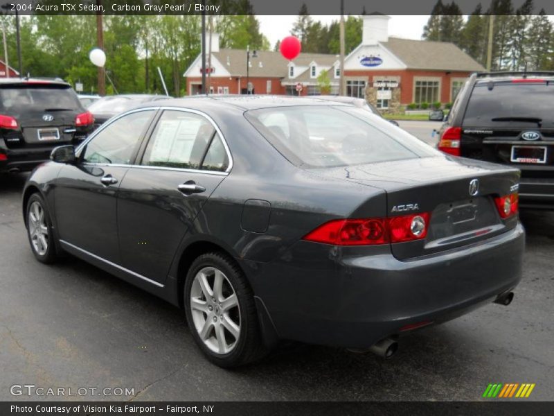 Carbon Gray Pearl / Ebony 2004 Acura TSX Sedan