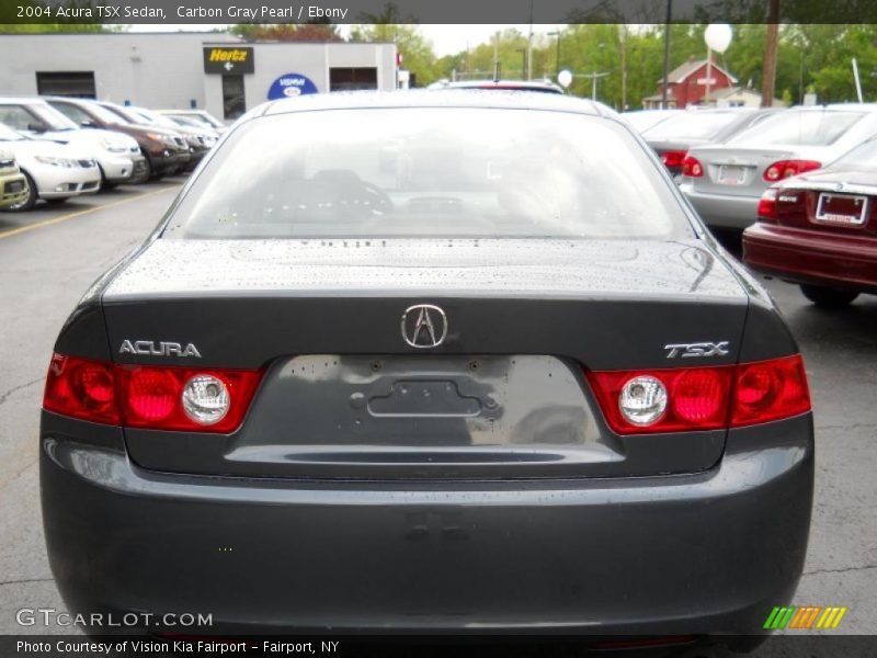 Carbon Gray Pearl / Ebony 2004 Acura TSX Sedan