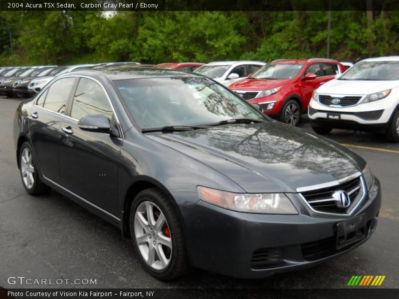 Carbon Gray Pearl / Ebony 2004 Acura TSX Sedan