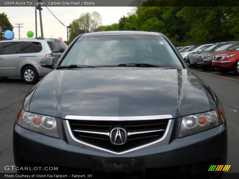 Carbon Gray Pearl / Ebony 2004 Acura TSX Sedan