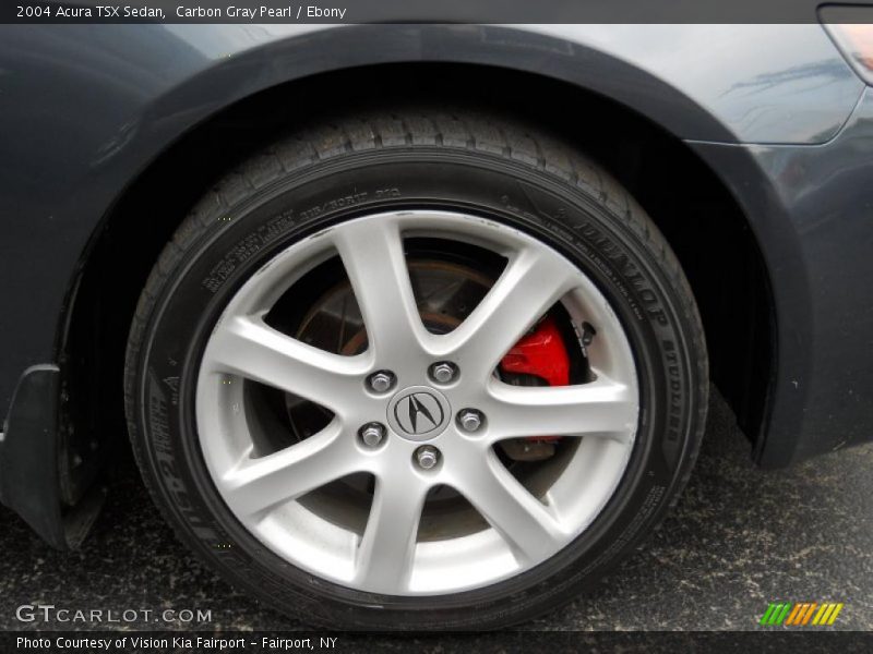 Carbon Gray Pearl / Ebony 2004 Acura TSX Sedan