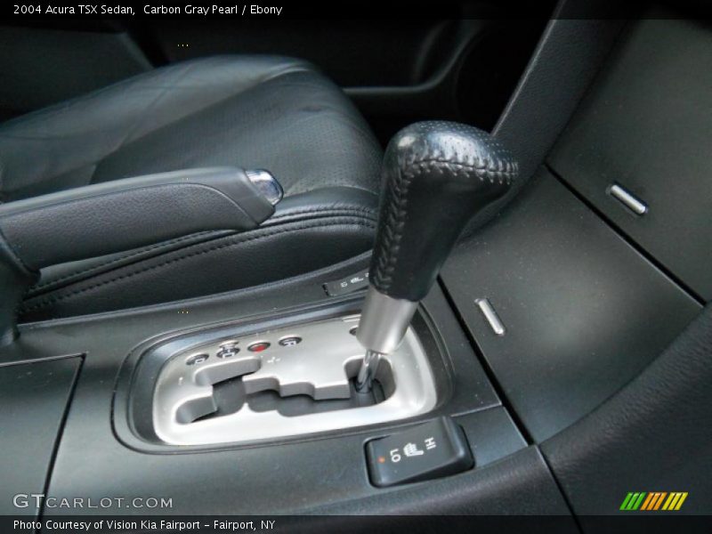 Carbon Gray Pearl / Ebony 2004 Acura TSX Sedan