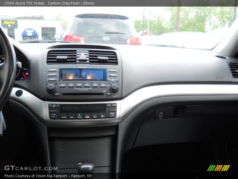 Carbon Gray Pearl / Ebony 2004 Acura TSX Sedan
