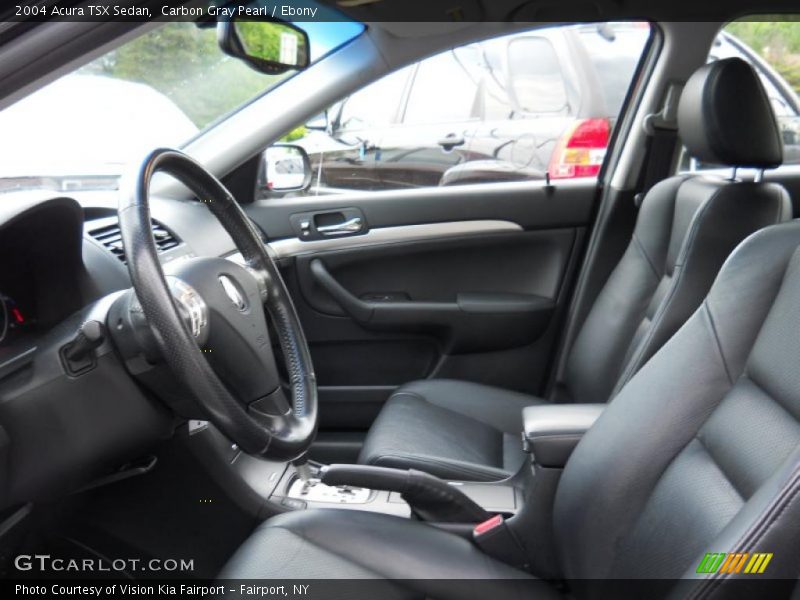 Carbon Gray Pearl / Ebony 2004 Acura TSX Sedan