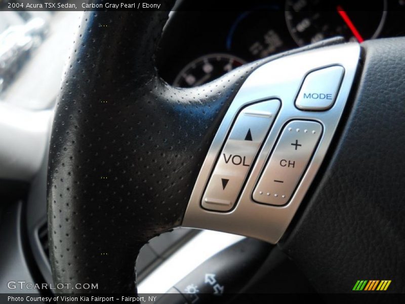 Carbon Gray Pearl / Ebony 2004 Acura TSX Sedan