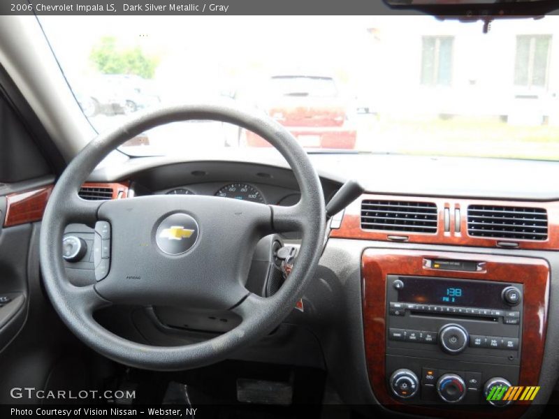 Dark Silver Metallic / Gray 2006 Chevrolet Impala LS