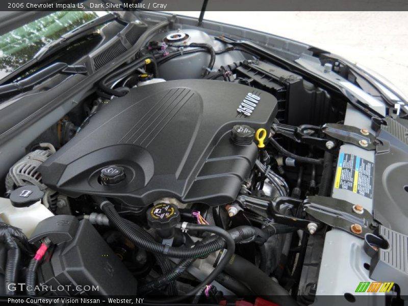 Dark Silver Metallic / Gray 2006 Chevrolet Impala LS