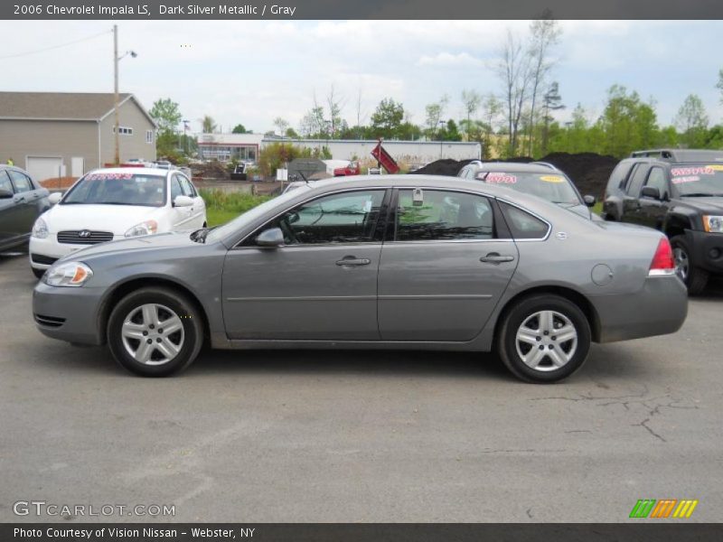 Dark Silver Metallic / Gray 2006 Chevrolet Impala LS