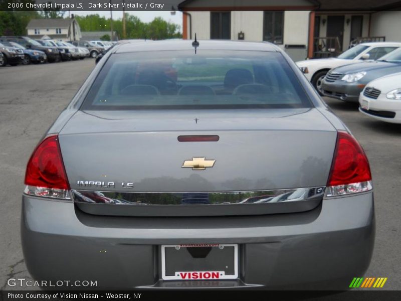 Dark Silver Metallic / Gray 2006 Chevrolet Impala LS