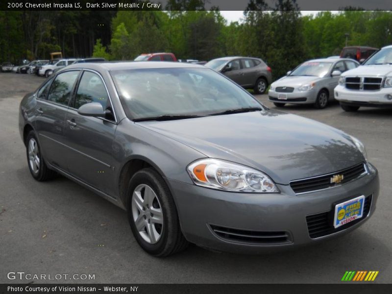 Dark Silver Metallic / Gray 2006 Chevrolet Impala LS