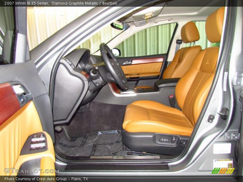  2007 M 35 Sedan Bourbon Interior