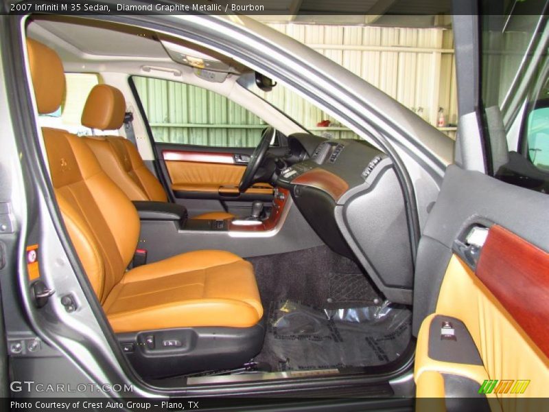 Diamond Graphite Metallic / Bourbon 2007 Infiniti M 35 Sedan