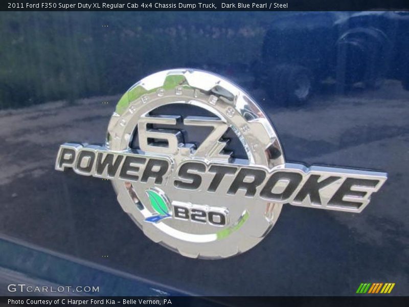  2011 F350 Super Duty XL Regular Cab 4x4 Chassis Dump Truck Logo