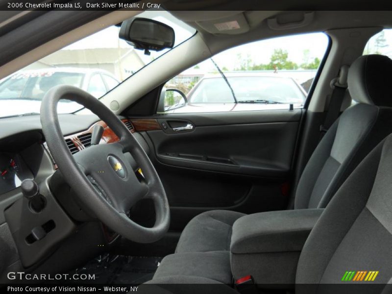 Dark Silver Metallic / Gray 2006 Chevrolet Impala LS