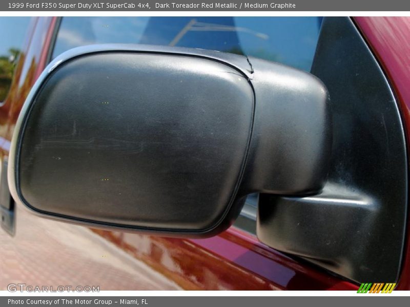 Dark Toreador Red Metallic / Medium Graphite 1999 Ford F350 Super Duty XLT SuperCab 4x4