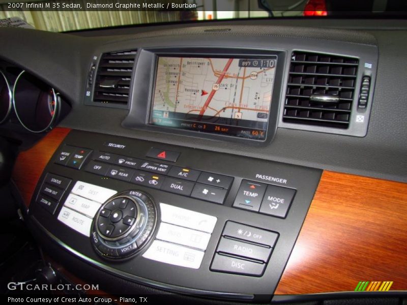 Navigation of 2007 M 35 Sedan